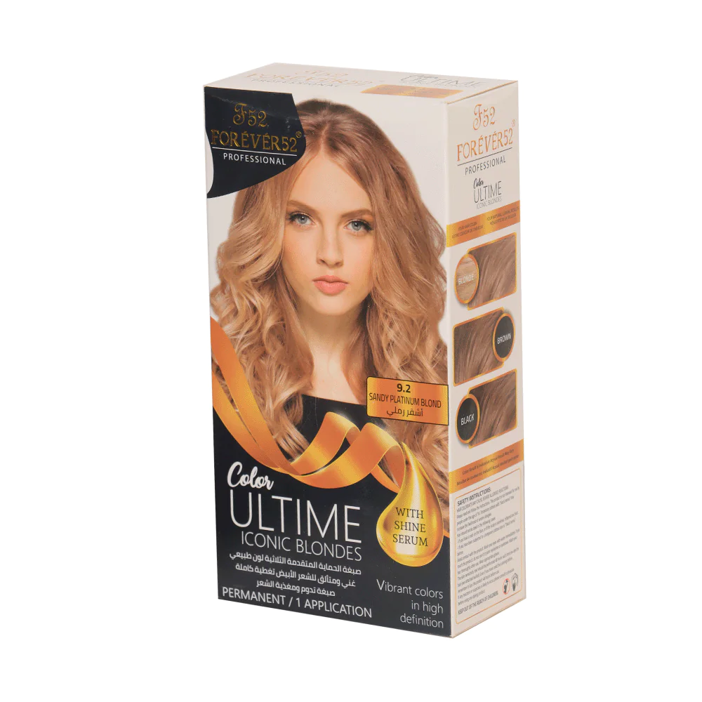 فور ايفر 52 صبغة شعر دائمة مع تغطية كاملة للشيب - أشقر رملي